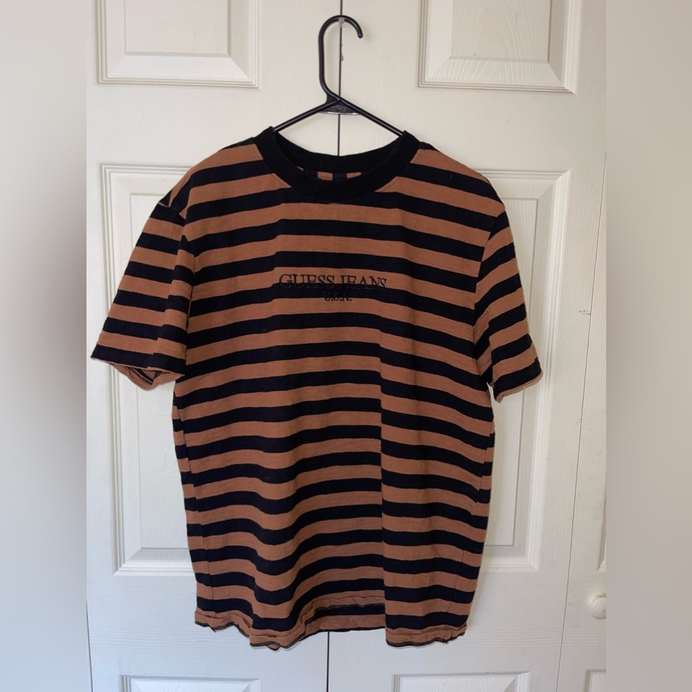 Striped guess jeans shirt
